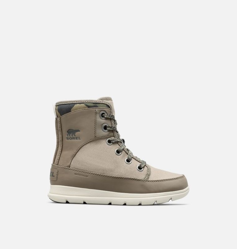 Botas De Invierno Sorel Mujer - ™ Explorer 1964 Bajas Verde Oliva - 32849-BOMH